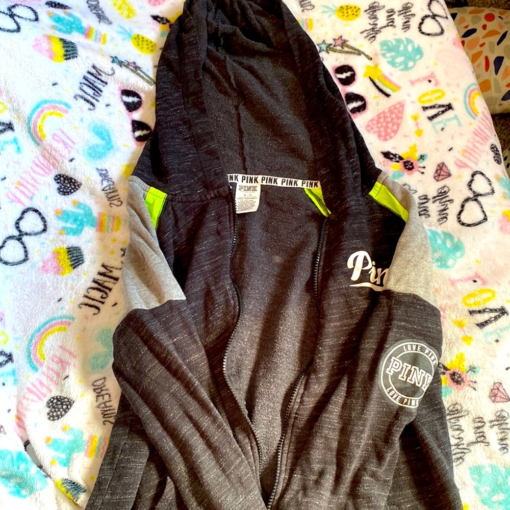 I am selling a black jacket from Victoria Secret.